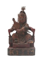 木雕十家將陳差爺像藏品圖，第2張