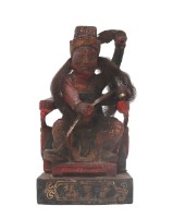 木雕十家將甘大神像藏品圖，第2張