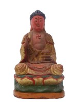 木雕阿彌陀佛像藏品圖，第3張