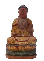 木雕藥師佛像藏品圖，第2張
