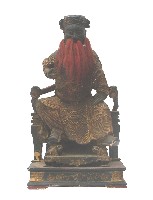 木雕紅鬍王爺像藏品圖，第2張