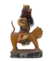 木雕趙公明騎虎像藏品圖，第3張