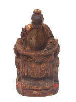 木雕元始天尊像藏品圖，第4張