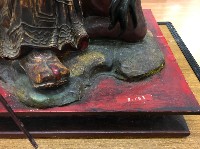 木雕冥王像藏品圖，第4張