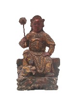 木雕龍王天子像藏品圖，第2張