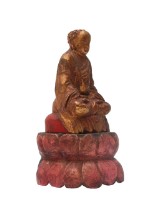 木雕釋迦牟尼佛像藏品圖，第3張