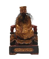 木雕境主公像藏品圖，第2張