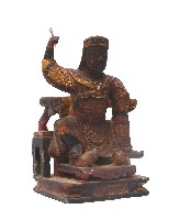 木雕張府將軍像藏品圖，第1張