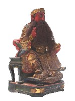 木雕一貫道天庇長老像藏品圖，第1張