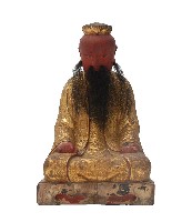 木雕元始天尊像藏品圖，第2張