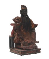 木雕雷府老天將像藏品圖，第1張