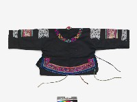 中國貴州布依族女性服飾一套藏品圖，第2張