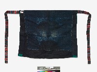 中國排調苗族女性服飾一套及黑底刺繡背帶藏品圖，第5張