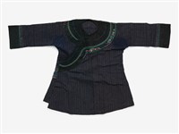 中國松桃苗族女性服裝一套及黑底貼繡帳簾藏品圖，第5張