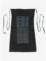中國貞豐苗族女性服飾一套及寶藍色底刺繡背帶藏品圖，第6張
