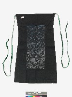 中國貞豐苗族女性服飾一套及寶藍色底刺繡背帶藏品圖，第4張