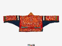 中國安順苗族女性服飾一套及刺繡背帶藏品圖，第3張