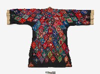 中國松桃苗族黑底對襟飾片祭服藏品圖，第2張