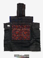 中國施洞苗族黑底紅刺繡繡片藏品圖，第2張