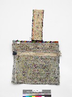 中國臺江苗族黑底彩色刺繡繡片藏品圖，第2張