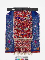 中國施洞苗族藍底刺繡圍腰藏品圖，第2張