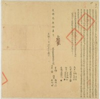 光緒三年張犁等四人仝立杜賣盡根田契字藏品圖，第1張