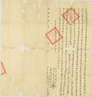 乾隆六十年高媽聽立賣杜絕盡根契藏品圖，第3張