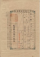 明治三十八年林宗齊土地臺帳謄本藏品圖，第2張