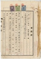 大正十四年林木溪賣渡證藏品圖，第1張