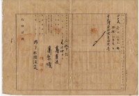 大正七年蕭家燦持分業主權相續登記申請書藏品圖，第4張