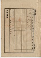 大正二年四月二十四日打貓東下堡中坑庄陳承對持分胎借金證書藏品圖，第10張