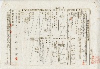 昭和十五年林水宙農地賃貸狀況報告藏品圖，第1張