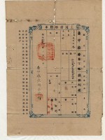 明治三十七年黃孟固土地臺帳謄本藏品圖，第2張