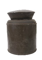 鐵製鐵黑色茶葉罐藏品圖，第2張