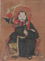 玄天上帝民俗畫藏品圖，第2張