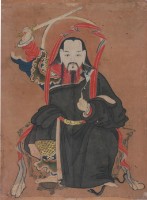 玄天上帝民俗畫藏品圖，第4張
