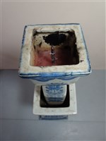 青花燭臺藏品圖，第2張