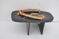 日式女用漆繪木屐藏品圖，第4張