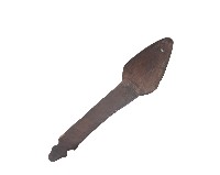 木色長柄木匙藏品圖，第1張