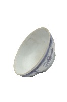 青花開光雜寶紋碗(海撈瓷器)藏品圖，第2張