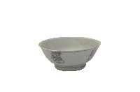 青花印花團鶴紋碗(海撈瓷器)藏品圖，第2張