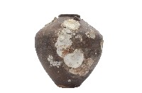 褐釉小口四繫陶罐(海撈陶器)藏品圖，第2張