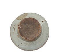 白釉陶製仙桃紋製粿模具藏品圖，第2張