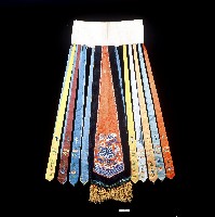 鳳尾吉祥繡劍裙藏品圖，第1張