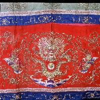 雙鳳呈祥桌裙藏品圖，第3張