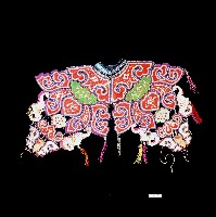 臺灣漢人族群女性雲肩藏品圖，第2張