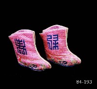 臺灣漢人族群嬰兒靴藏品圖，第1張