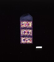 臺灣苗栗客家男性褡褳錢袋藏品圖，第1張