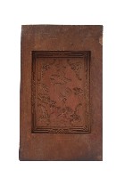 木製蝙蝠壽字松紋製粿印板藏品圖，第3張