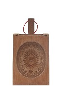 木製活動印版壽字龜紋製粿模具藏品圖，第2張